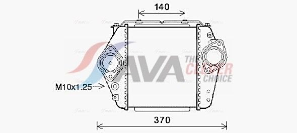 Radiador de intercooler Mazda 6  GH